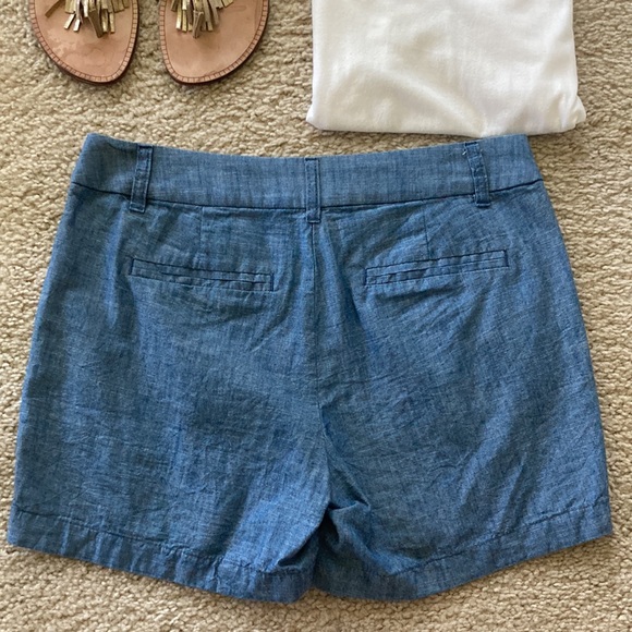 J. Crew Classic Chambray Shorts - Picture 4 of 7